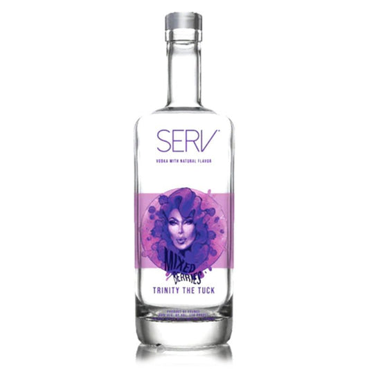 Serv Vodka Mixed Berries Flavored Vodka 750ml
