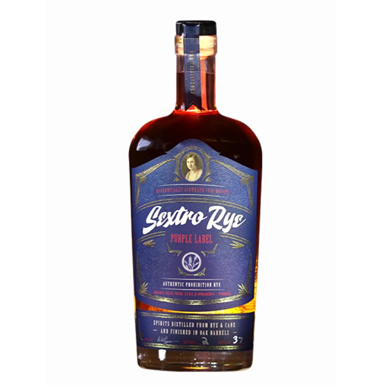 Sextro Purple Label Rye Whiskey 750ml