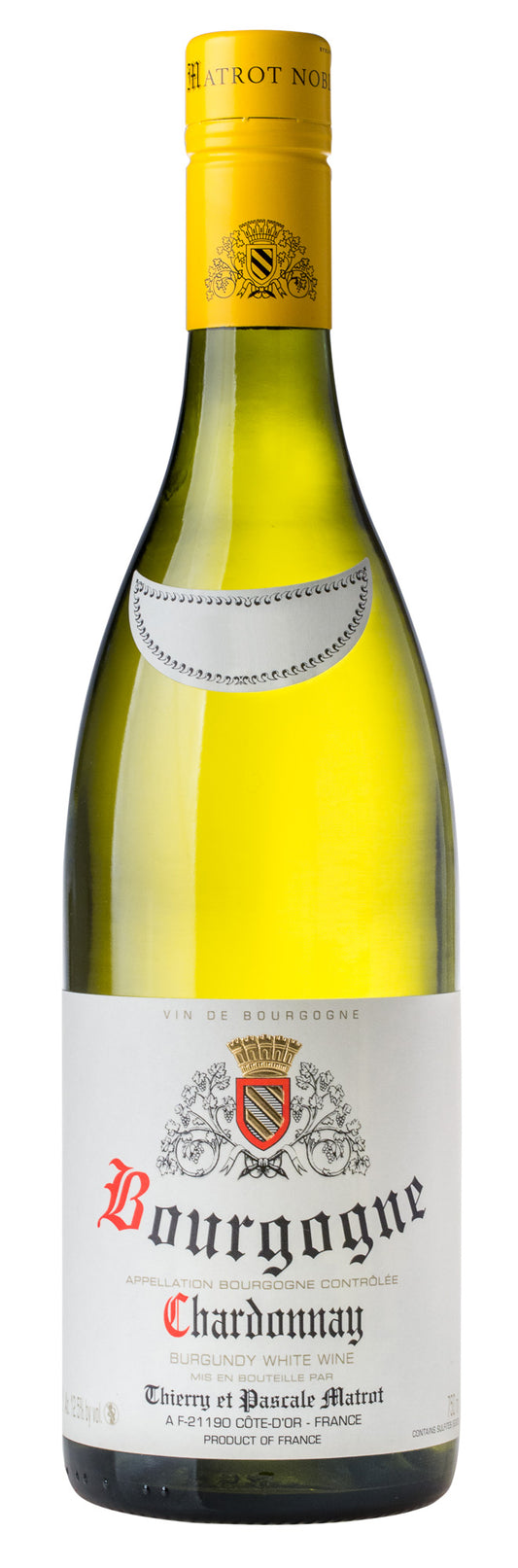 Domaine Matrot Bourgogne Chardonnay 2022  Front Bottle Shot