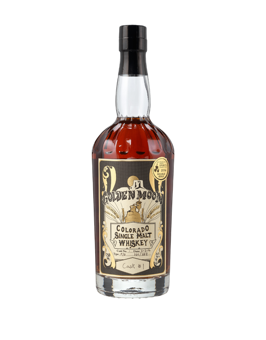 GOLDEN MOON COLORADO SINGLE MALT WHISKEY 750 ML