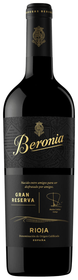 Bodegas Beronia Rioja Gran Reserva 2015  Front Bottle Shot