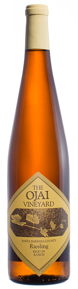 Ojai Kick On Ranch Riesling 2022  Front Bottle Shot