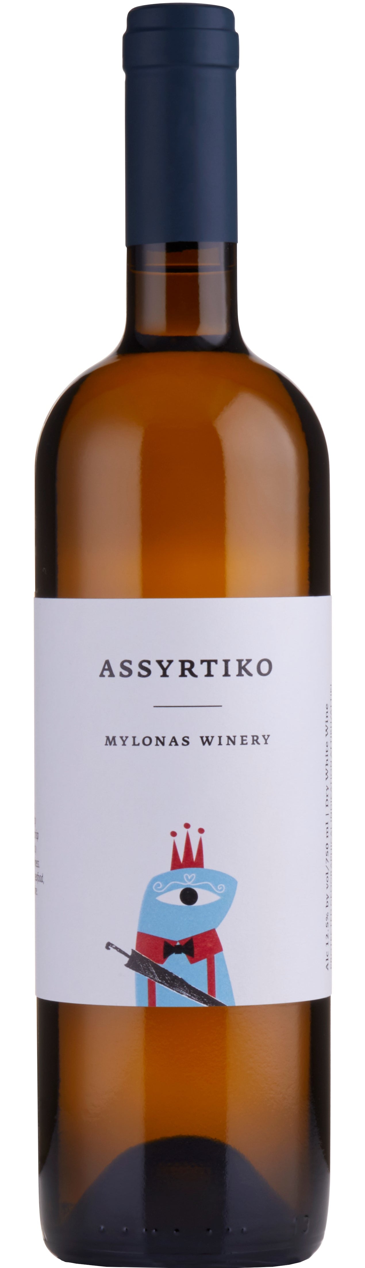 Mylonas Assyrtiko 2023  Front Bottle Shot
