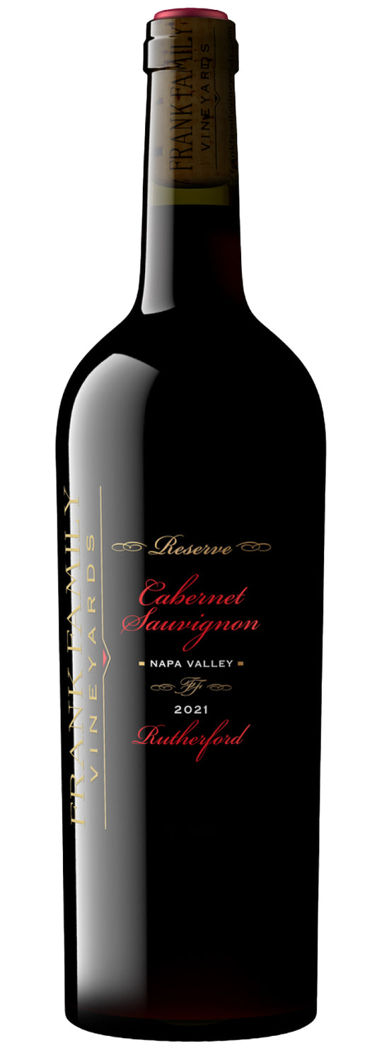 Frank Family Vineyards Reserve Cabernet Sauvignon 2021  Front Bottle Shot