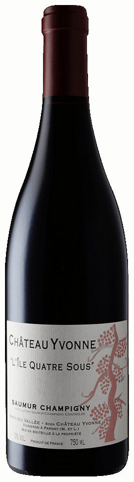 Chateau Yvonne Saumur-Champigny L'Ile Quatre Sous 2023  Front Bottle Shot