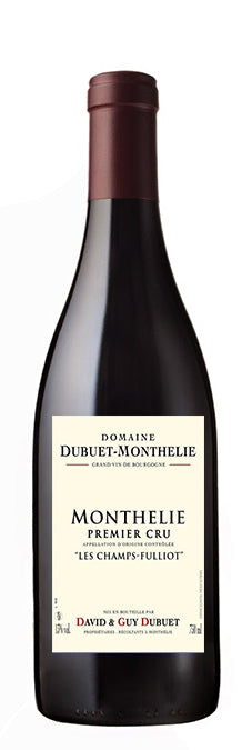 Domaine Dubuet-Monthelie Monthelie Les Champs Fulliot Premier Cru 2018  Front Bottle Shot