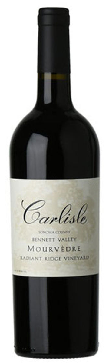 Carlisle Radiant Ridge Vineyard Mourvedre 2021  Front Bottle Shot
