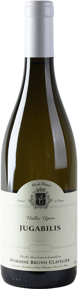Domaine Bruno Clavelier Jugabilis Blanc 2021  Front Bottle Shot