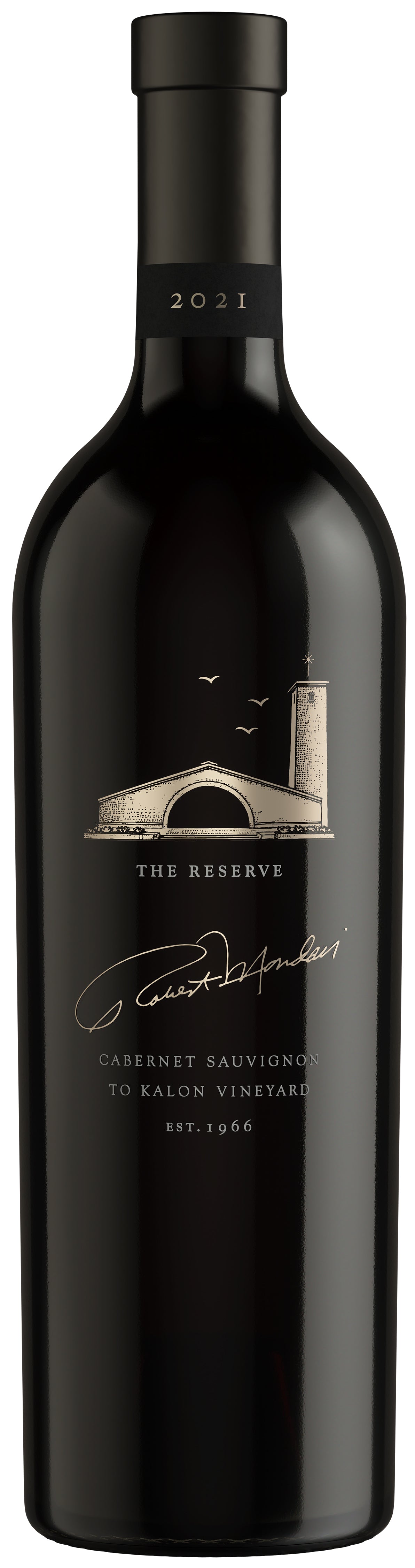 Robert Mondavi To Kalon Vineyard Reserve Cabernet Sauvignon 2021  Front Bottle Shot