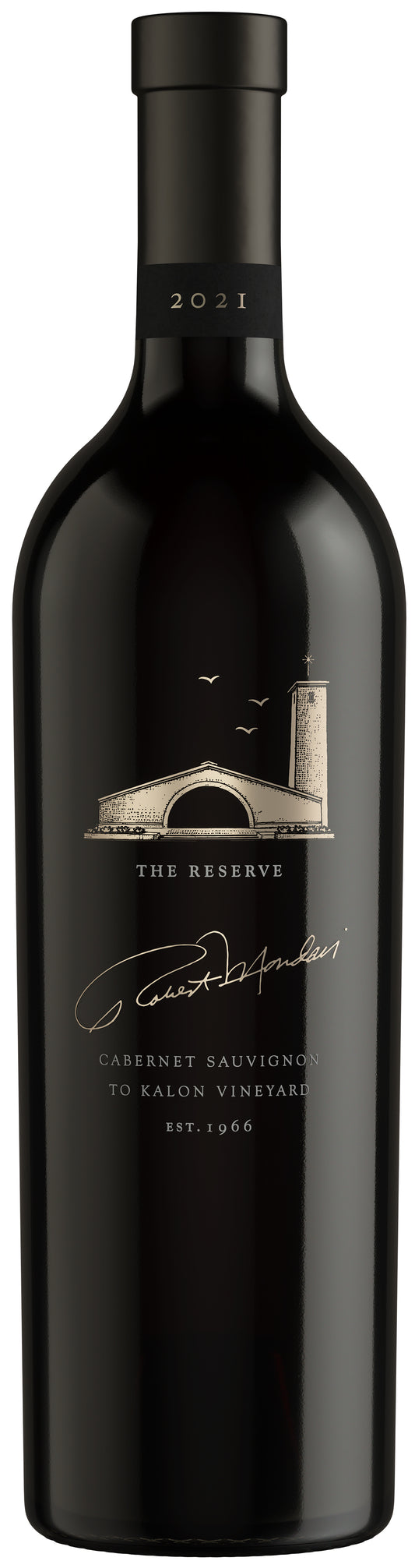 Robert Mondavi To Kalon Vineyard Reserve Cabernet Sauvignon 2021  Front Bottle Shot