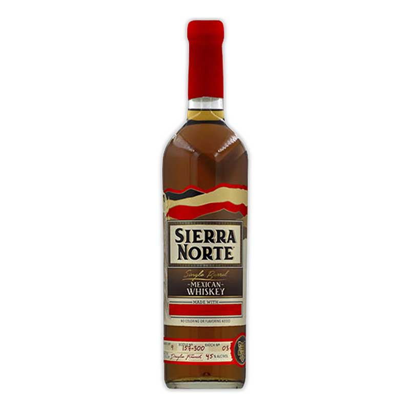 Sierra Norte Single Barrel Red Corn Mexican Whiskey 750ml