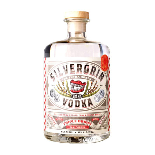 Silvergrin Triple Origin Vodka 750ml
