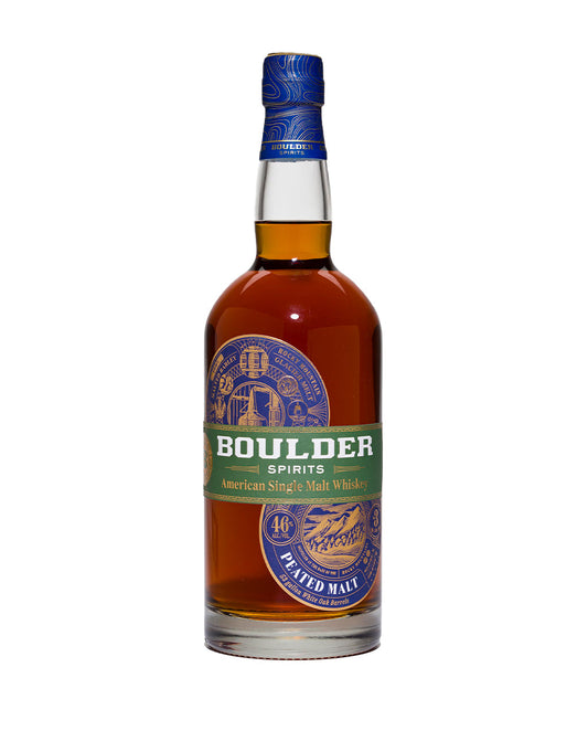BOULDER AMERICAN SINGLE MALT WHISKY PEATED 750 ML