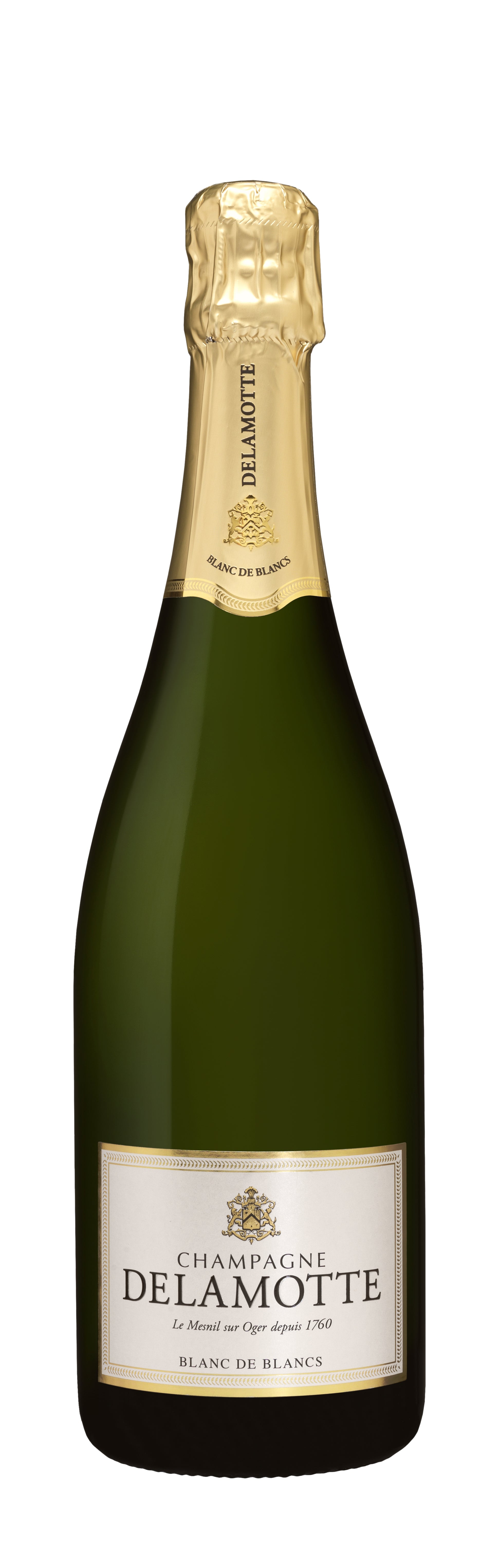 Delamotte Blanc de Blancs  Front Bottle Shot