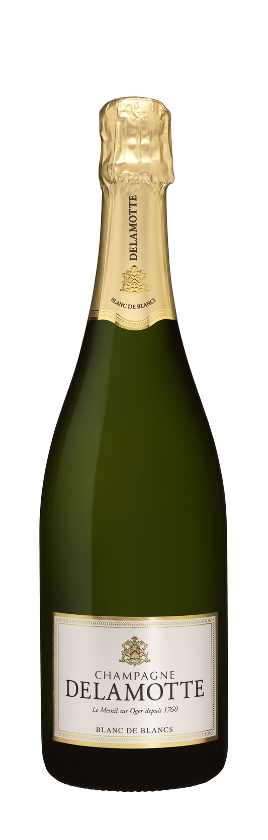 Delamotte Blanc de Blancs  Front Bottle Shot