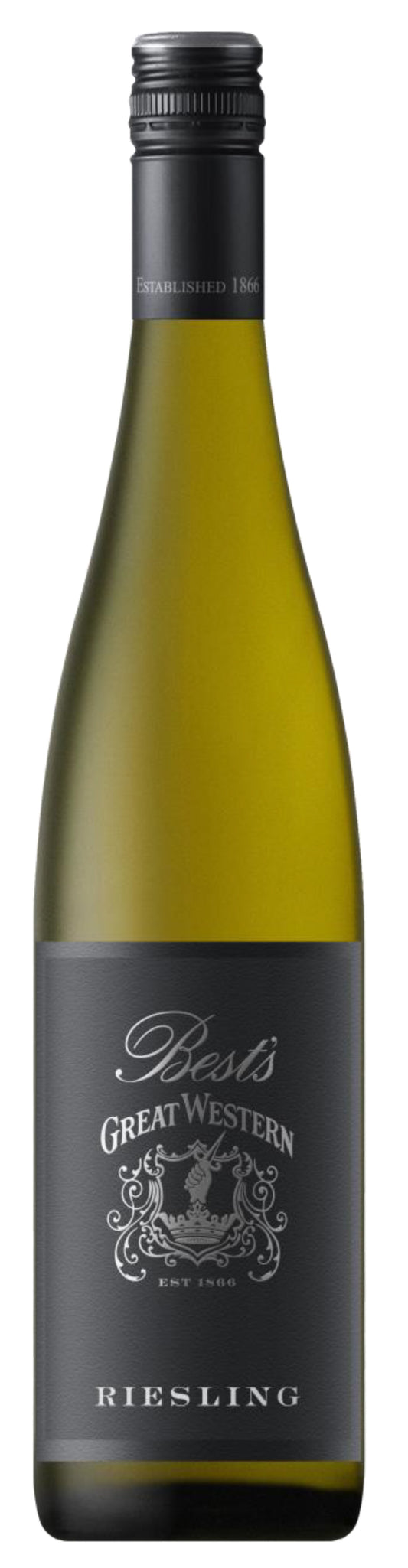 Best's Great Western Riesling 2021  Front Bottle Shot