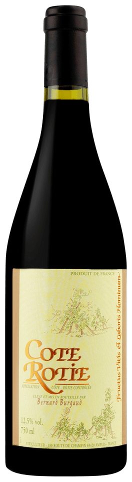 Bernard Burgaud Cote Rotie 1995  Front Bottle Shot
