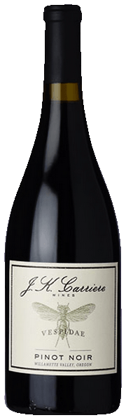 J.K. Carriere Vespidae Pinot Noir 2021  Front Bottle Shot