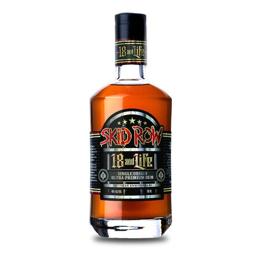 Skid Row 18 and Life Ultra Premium Rum 750ml