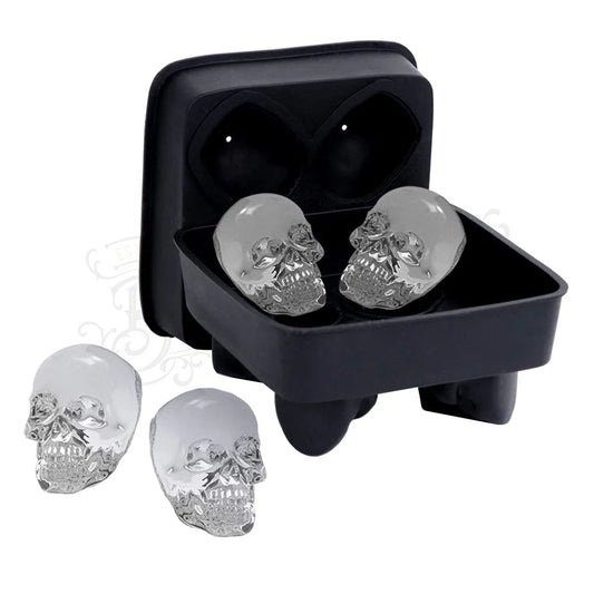 Skull Ice Molds for Whiskey