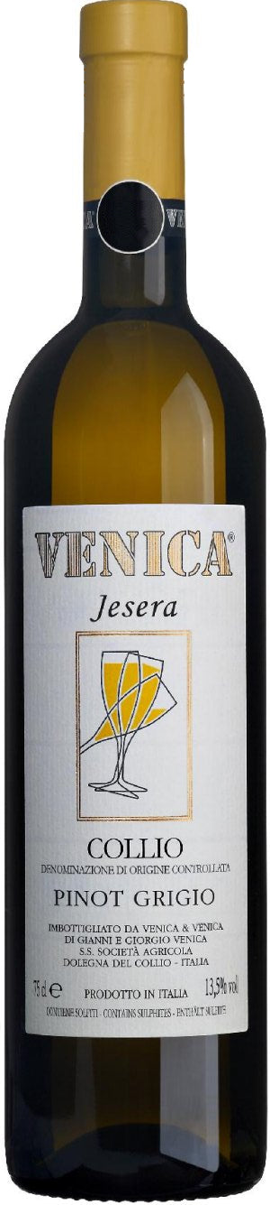 Venica & Venica Jesera Pinot Grigio 2023  Front Bottle Shot