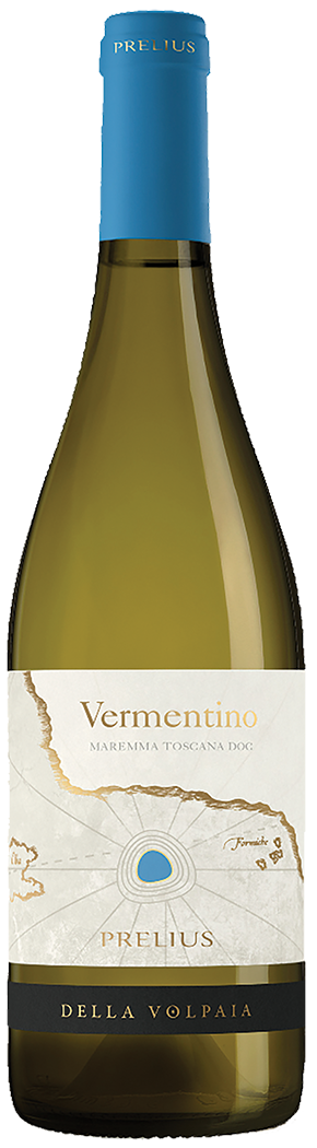Prelius Maremma Vermentino 2023  Front Bottle Shot