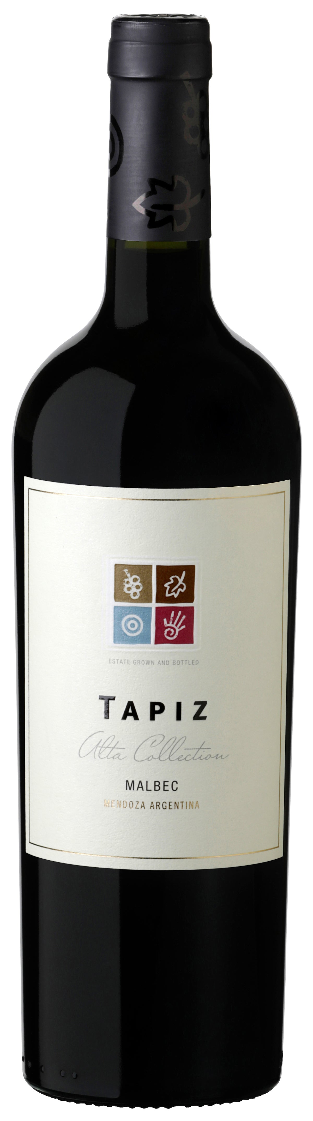 Tapiz Alta Collection Malbec 2021  Front Bottle Shot