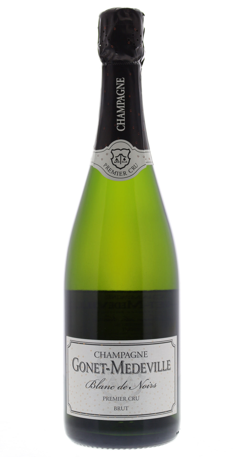 Gonet-Medeville Brut Blanc de Noirs Premier Cru  Front Bottle Shot