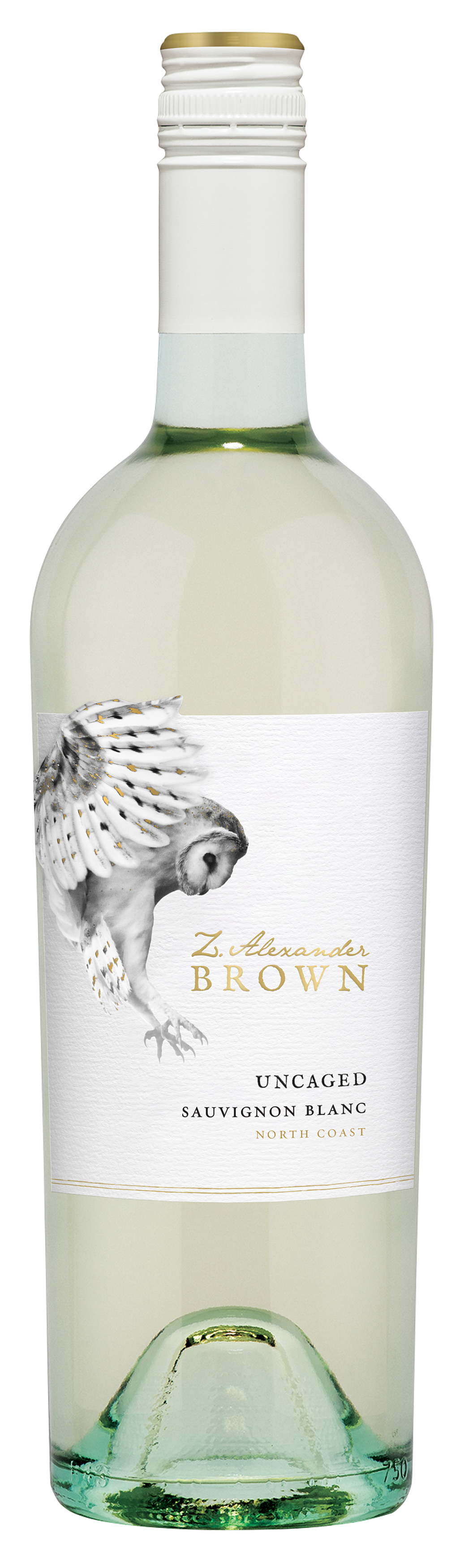 Z. Alexander Brown Uncaged Sauvignon Blanc 2022  Front Bottle Shot