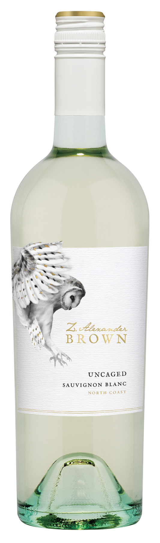 Z. Alexander Brown Uncaged Sauvignon Blanc 2022  Front Bottle Shot