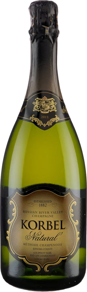 Korbel Natural 2020  Front Bottle Shot
