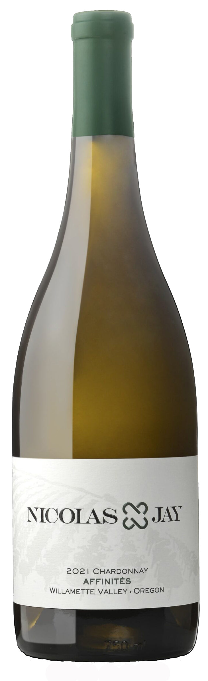 Nicolas-Jay Affinites Chardonnay 2022  Front Bottle Shot