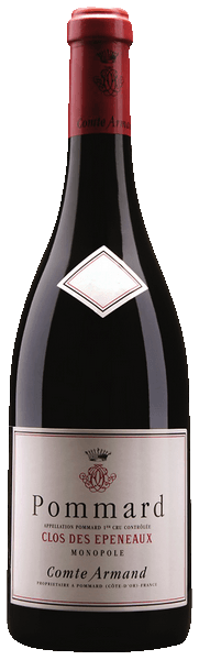Comte Armand Pommard Clos des Epeneaux Premier Cru Monopole 2021  Front Bottle Shot