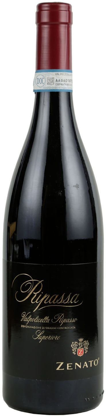 Zenato Ripassa Valpolicella Superiore 2020  Front Bottle Shot