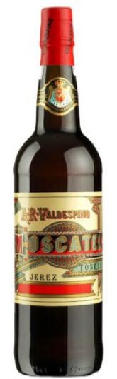 Valdespino Moscatel Viejisimo Toneles Sherry (375ML half-bottle)  Front Bottle Shot