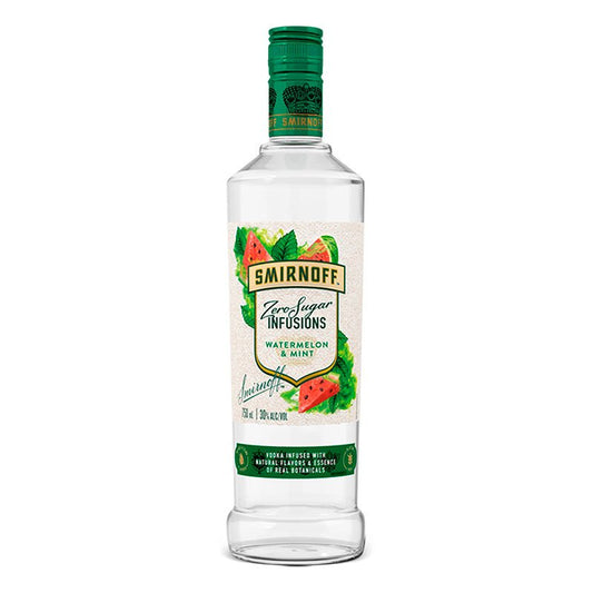 Smirnoff Infusions Watermelon and Mint Flavored Vodka 750ml
