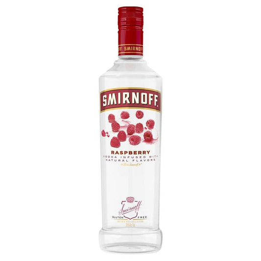 Smirnoff Raspberry Flavored Vodka 750ml