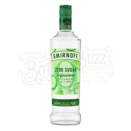 Smirnoff Cucumber & Lime Flavored Vodka Zero Sugar Infusions