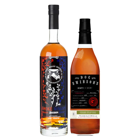 Smoke Wagon Red, White & Blue +Doc Swinson's Rye Whiskey