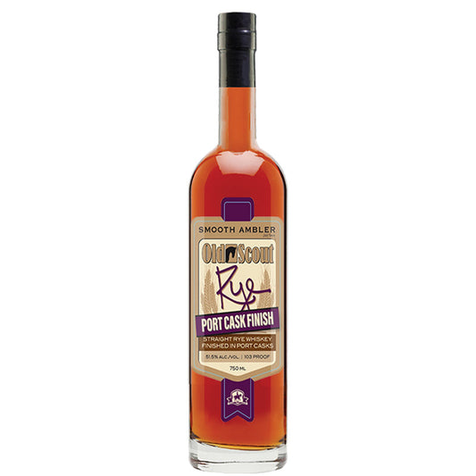 Smooth Ambler Old Scout Port Cask Finished Straight Rye 750ml