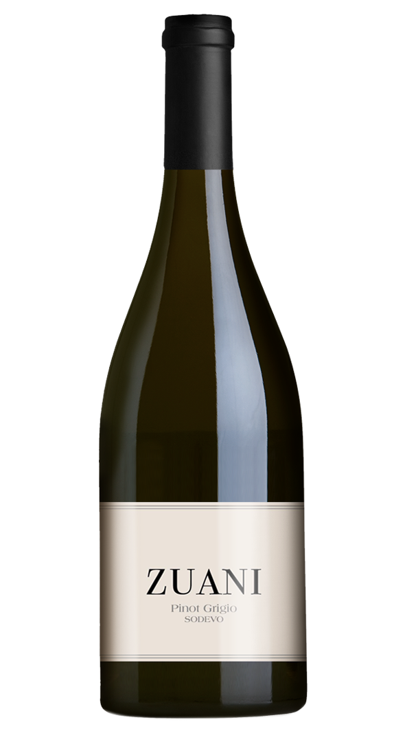 Zuani Sodevo Pinot Grigio 2023  Front Bottle Shot