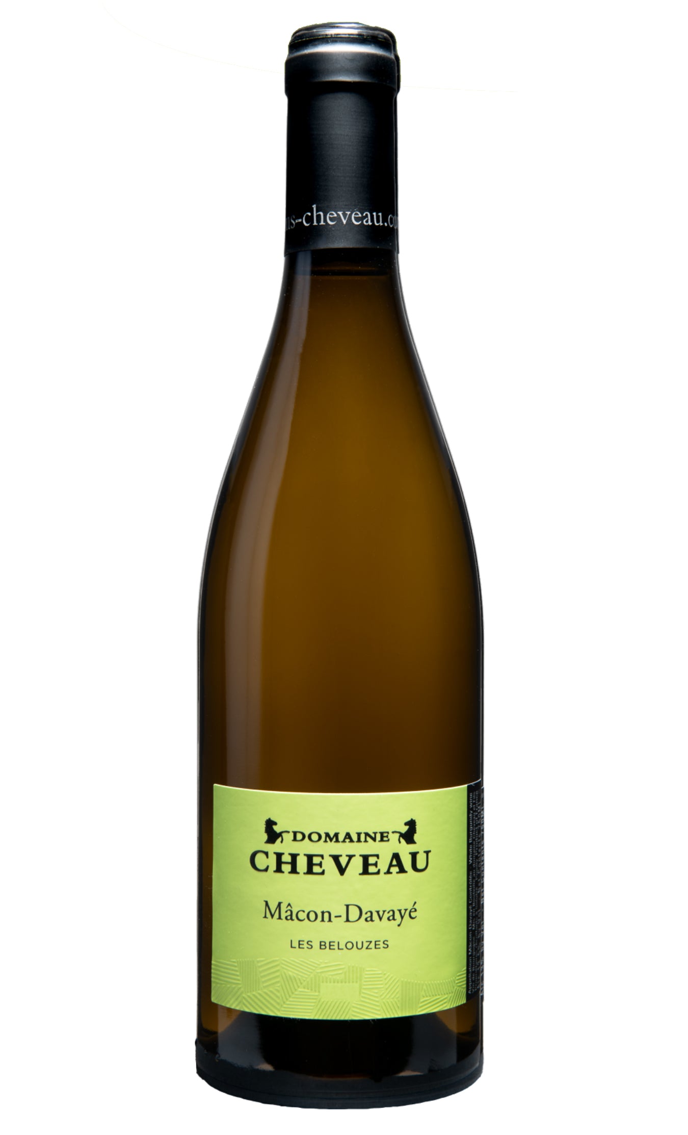 Domaine Cheveau Macon Davaye Les Belouzes 2022  Front Bottle Shot