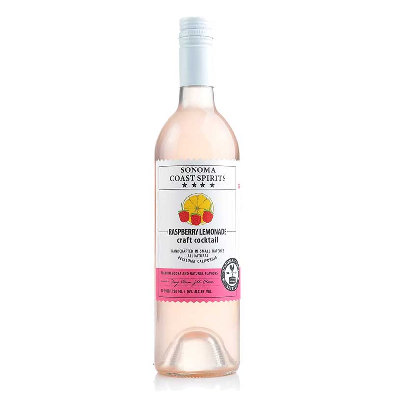 Sonoma Coast Spirits Raspberry Lemonade Craft Cocktail 750ml