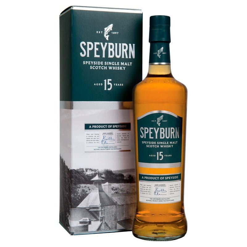 Speyburn 15 Year Speyside Single Malt Scotch Whiskey