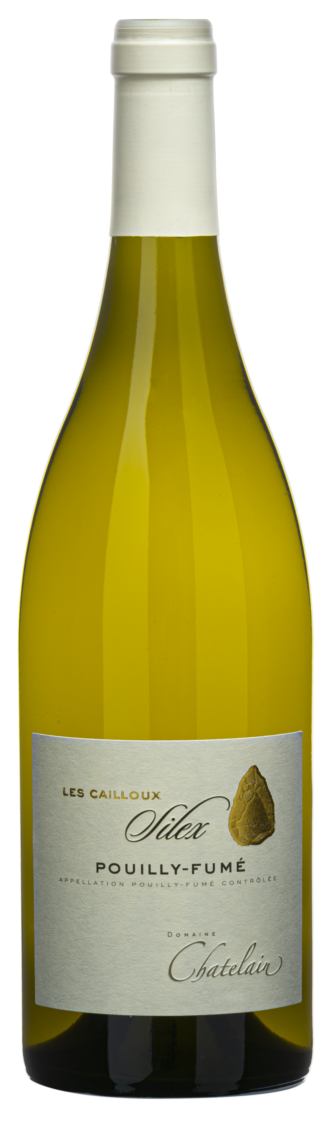 Jean-Claude Chatelain Pouilly-Fume Les Cailloux Silex 2019  Front Bottle Shot
