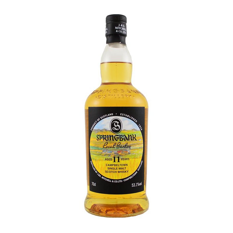 Springbank 11 Year Local Barley Single Malt Scotch Whiskey 700ml