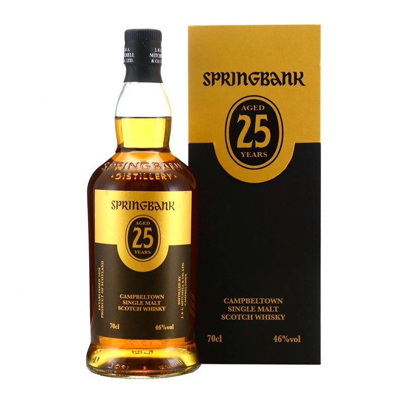 Springbank 25 Year Limited Edition Single Malt Scotch Whiskey 700ml