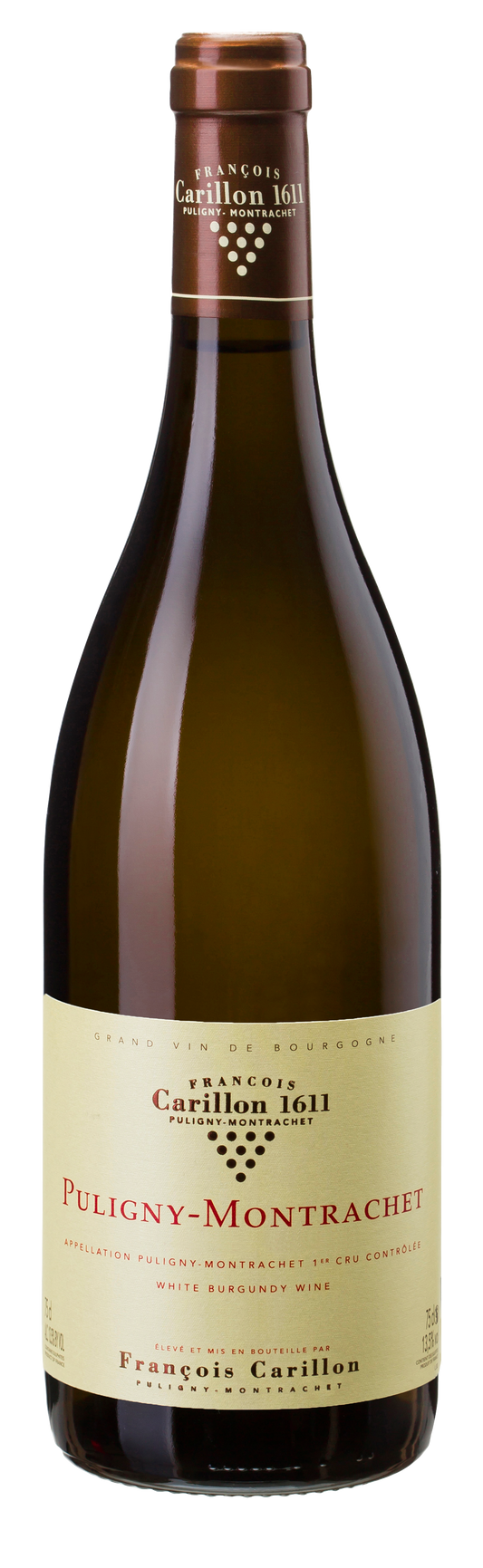 Francois Carillon Puligny-Montrachet 2022  Front Bottle Shot