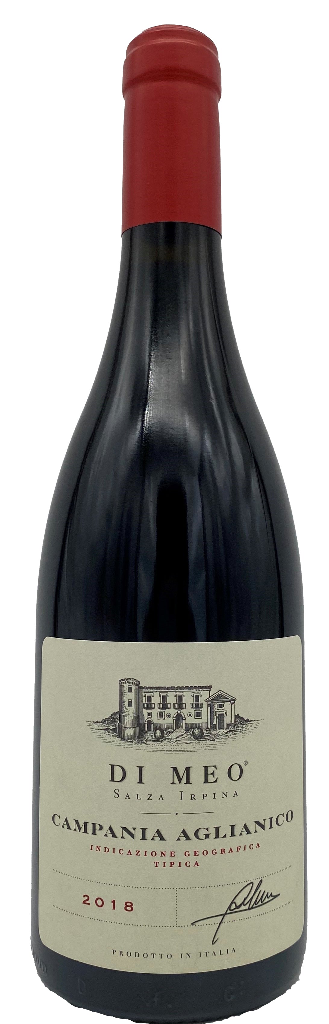 Di Meo Aglianico Tradizione 2018  Front Bottle Shot