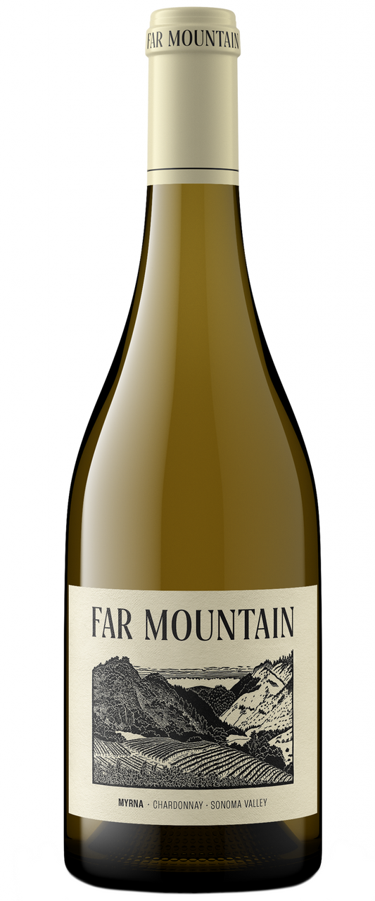 Far Mountain Myrna Chardonnay 2021  Front Bottle Shot